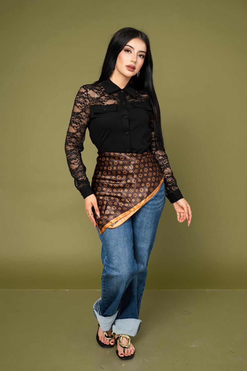 Camisera Encaje Romance por mayoreo — ZAIVA (vista 4)