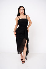 Vestido Mesh Waterfall Hem por mayoreo — ZAIVA (vista 8)