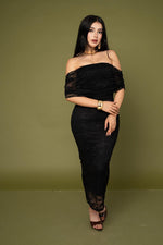 Maxi Vestido Bodycon Encaje por mayoreo — ZAIVA (vista 4)