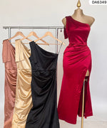 Vestido Gala Saten Stretch | ZAIVA