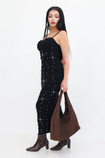 Vestido Middi De Mesh | ZAIVA