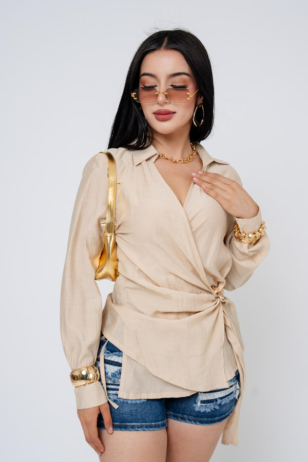Camisera Envelop Asimetrica · foto 1