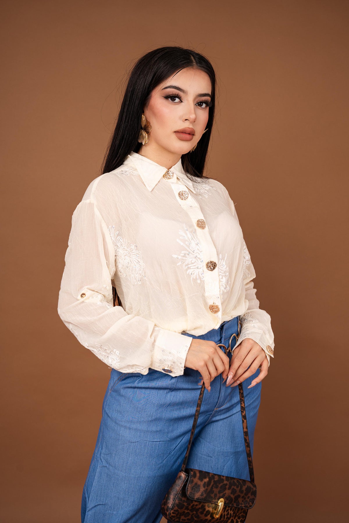CAMISERA TUNIC TRASLUCIDA / DA6322