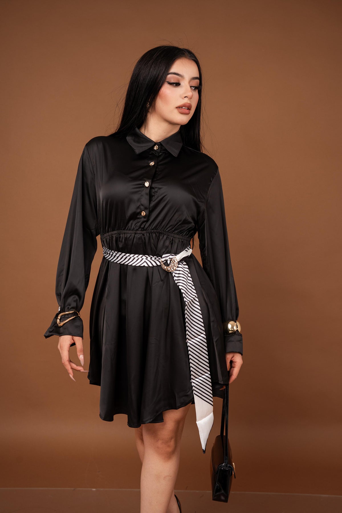 VESTIDO CAMISERO FLARED/ DA6325