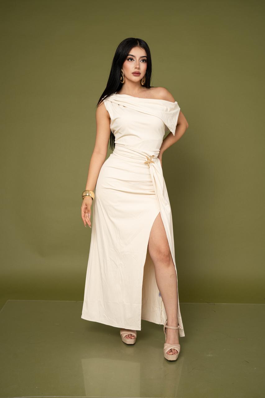 MAXI VESTIDO SIDE SLIT/ DA6376