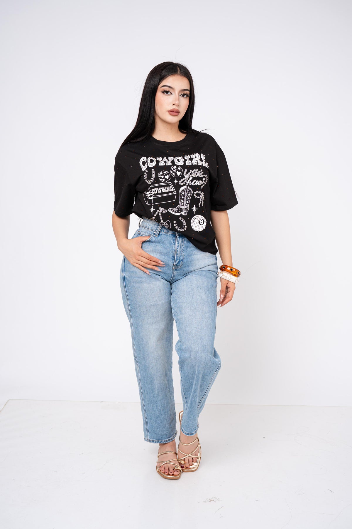 PLAYERA OVER WESTERN / DA6379