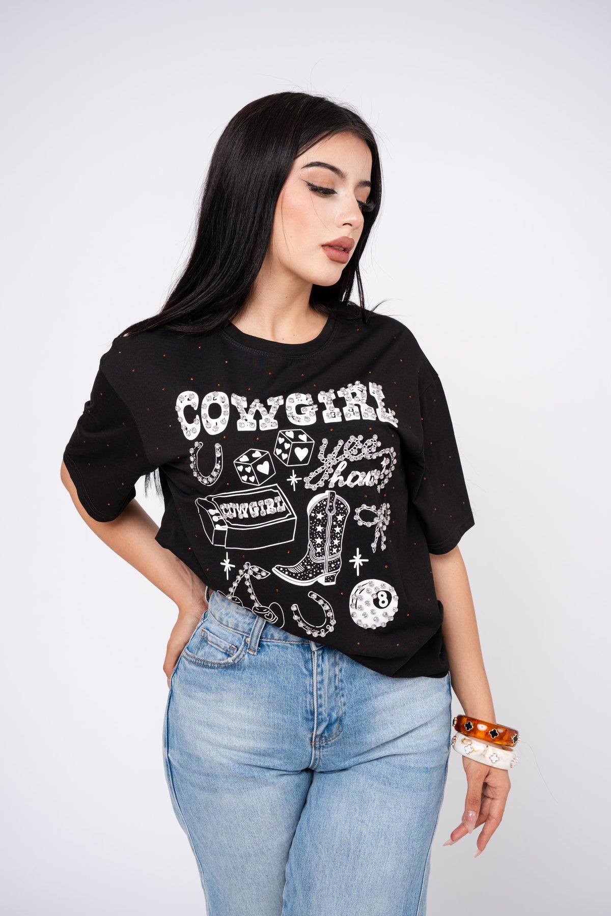 PLAYERA OVER WESTERN / DA6379