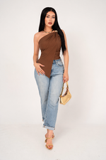 TOP FLUIDO ONE SHOULDER / DA6402