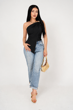 TOP FLUIDO ONE SHOULDER / DA6402