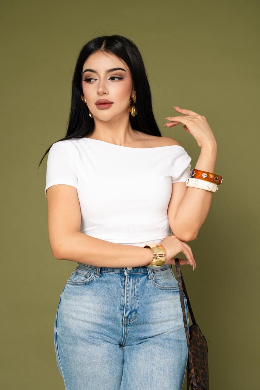 Blusa Escote Barco por mayoreo — ZAIVA (vista 4)