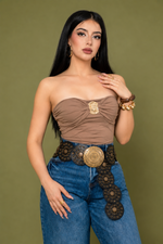 Bodysilhouette Strapless por mayoreo — ZAIVA (vista 4)