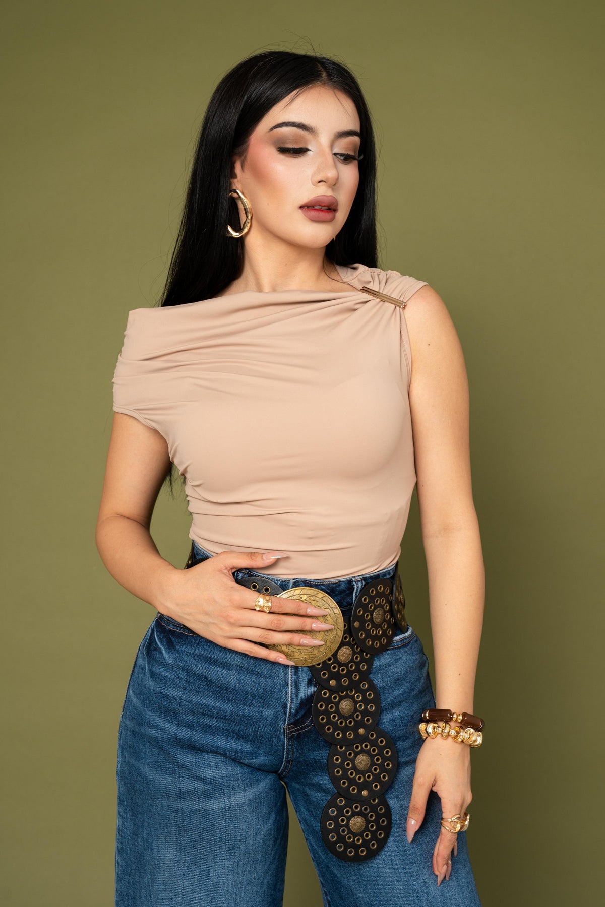 Top Off Shoulder Bare por mayoreo — ZAIVA