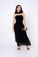 Maxivestido Drop Waist Mesh por mayoreo — ZAIVA (vista 6)