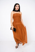 Maxivestido Drop Waist Mesh por mayoreo — ZAIVA (vista 10)