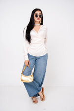 Blusa Wraped V por mayoreo — ZAIVA (vista 6)