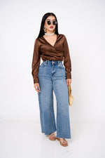 Blusa Wraped V por mayoreo — ZAIVA (vista 8)