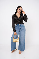 Blusa Wraped V por mayoreo — ZAIVA (vista 2)