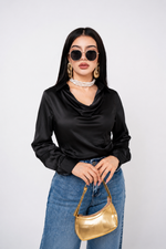 Blusa Cowl Neck por mayoreo — ZAIVA (vista 3)