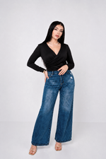 Pantiblusa Vneck Crossed por mayoreo — ZAIVA (vista 2)