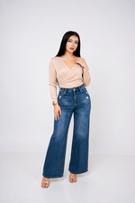 Pantiblusa Vneck Crossed por mayoreo — ZAIVA (vista 4)