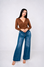 Pantiblusa Vneck Crossed por mayoreo — ZAIVA (vista 8)
