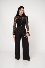 Blusa Romantica Encaje por mayoreo — ZAIVA (vista 6)
