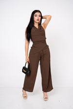 CONJUNTO ELEGANTE RIBBED KNIT / ZA6292