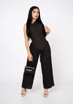 CONJUNTO ELEGANTE RIBBED KNIT / ZA6292