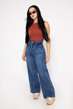 Pantalon Holgado Mezclilla Stretch 6116 | ZAIVA