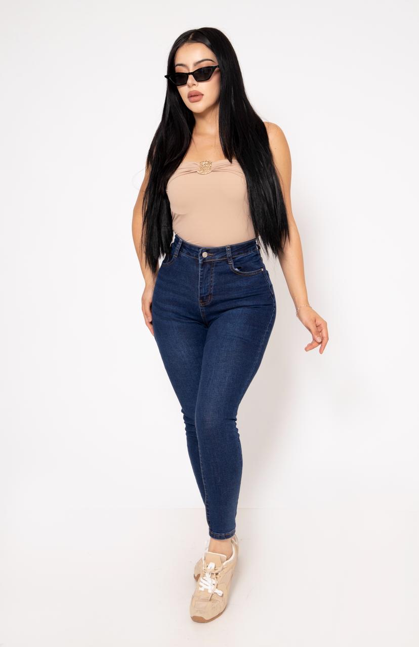 Pantalon Skinny Mezclilla Stretch | ZAIVA