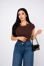 PANTIBLUISA DRAPED MINIMALISTA / DA6464