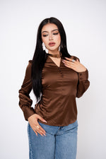 Blusa Clasica Satin por mayoreo — ZAIVA (vista 6)