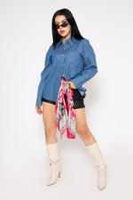 Camisera Denim | ZAIVA