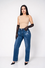 Crop Top Stretch Con Hebilla | ZAIVA