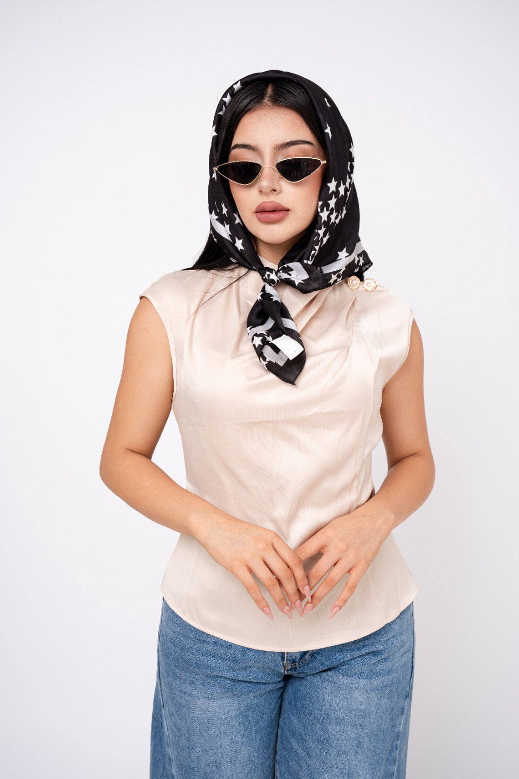 BLUSA MOCK NECK / DA6453
