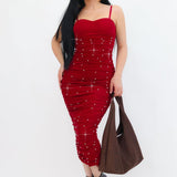 Vestido Middi De Mesh | ZAIVA