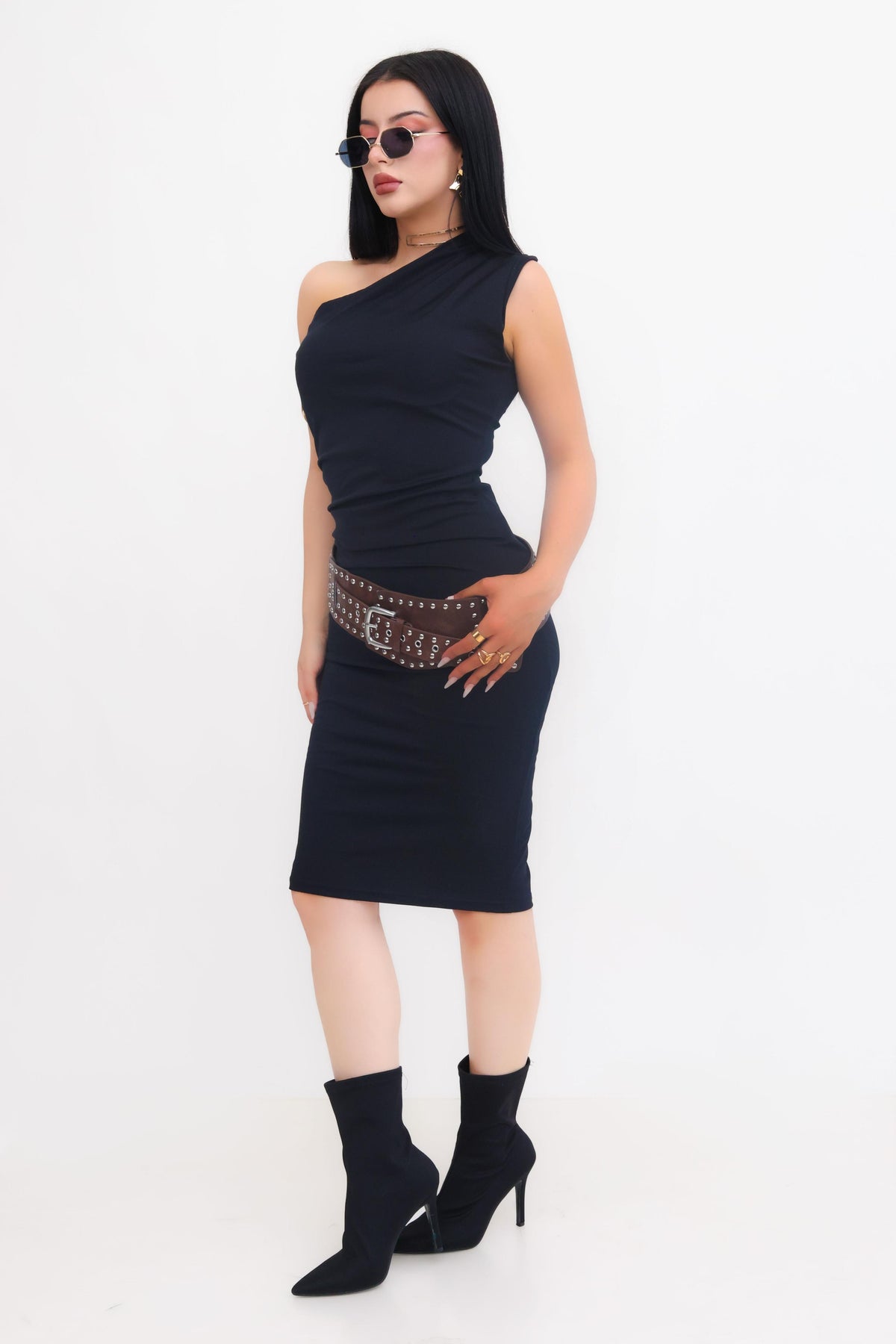 Vestido Boycon Asimetrico | ZAIVA