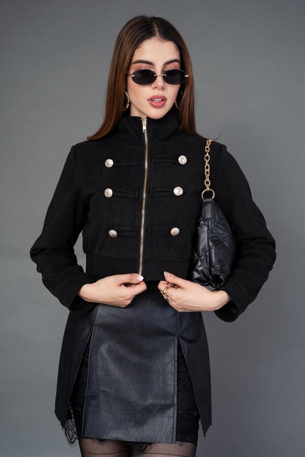 Jacket Cropped Militar · foto 1