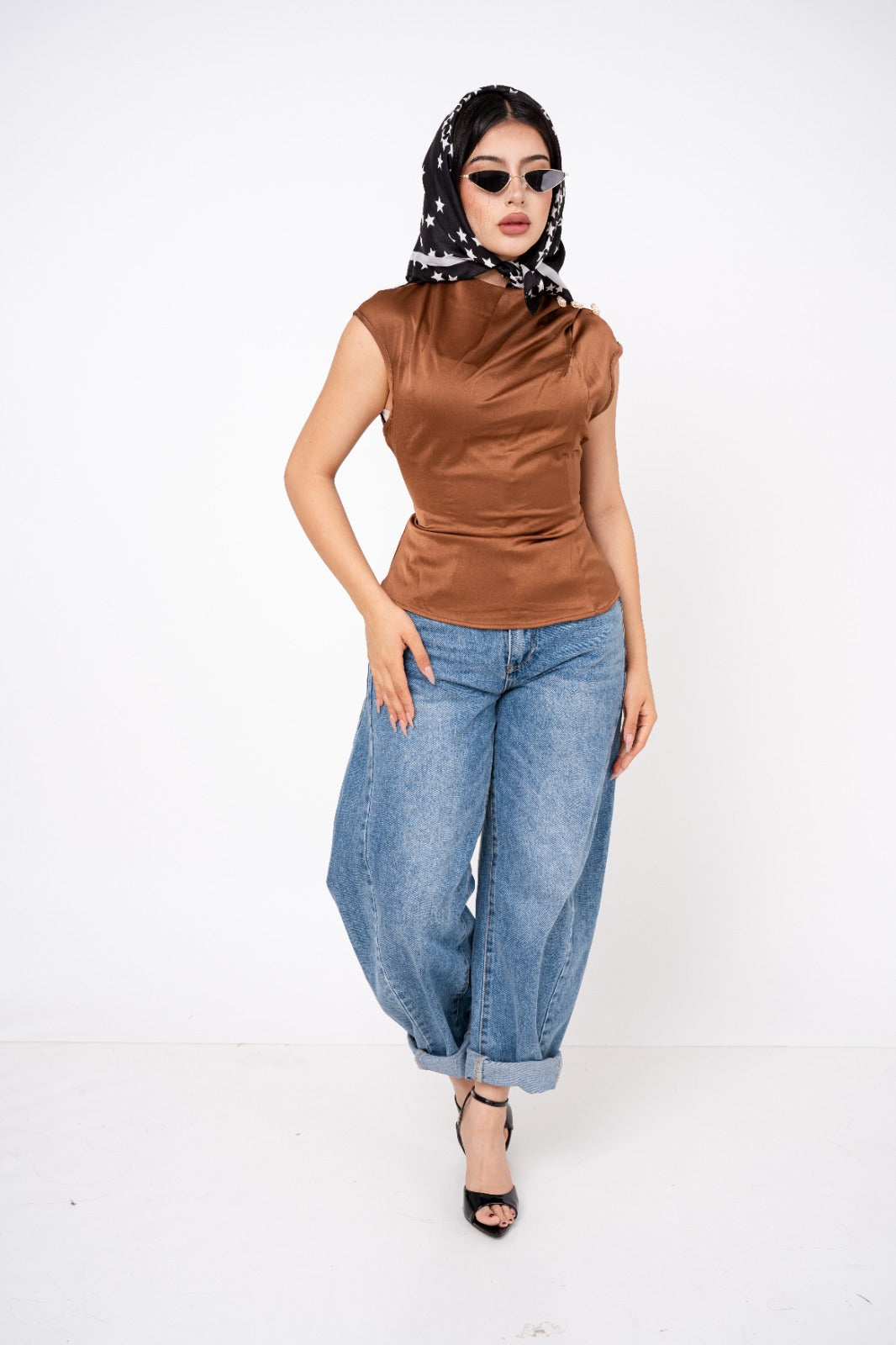 BLUSA MOCK NECK / DA6453