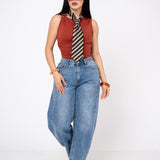 Top Fitted con Hebilla por mayoreo — ZAIVA (vista 9)
