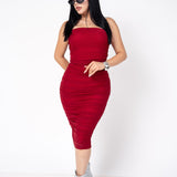 Vestido Mesh Strapless | ZAIVA