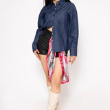 Camisera Denim | ZAIVA