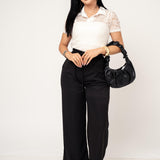 Blusa Stretch De Encaje | ZAIVA