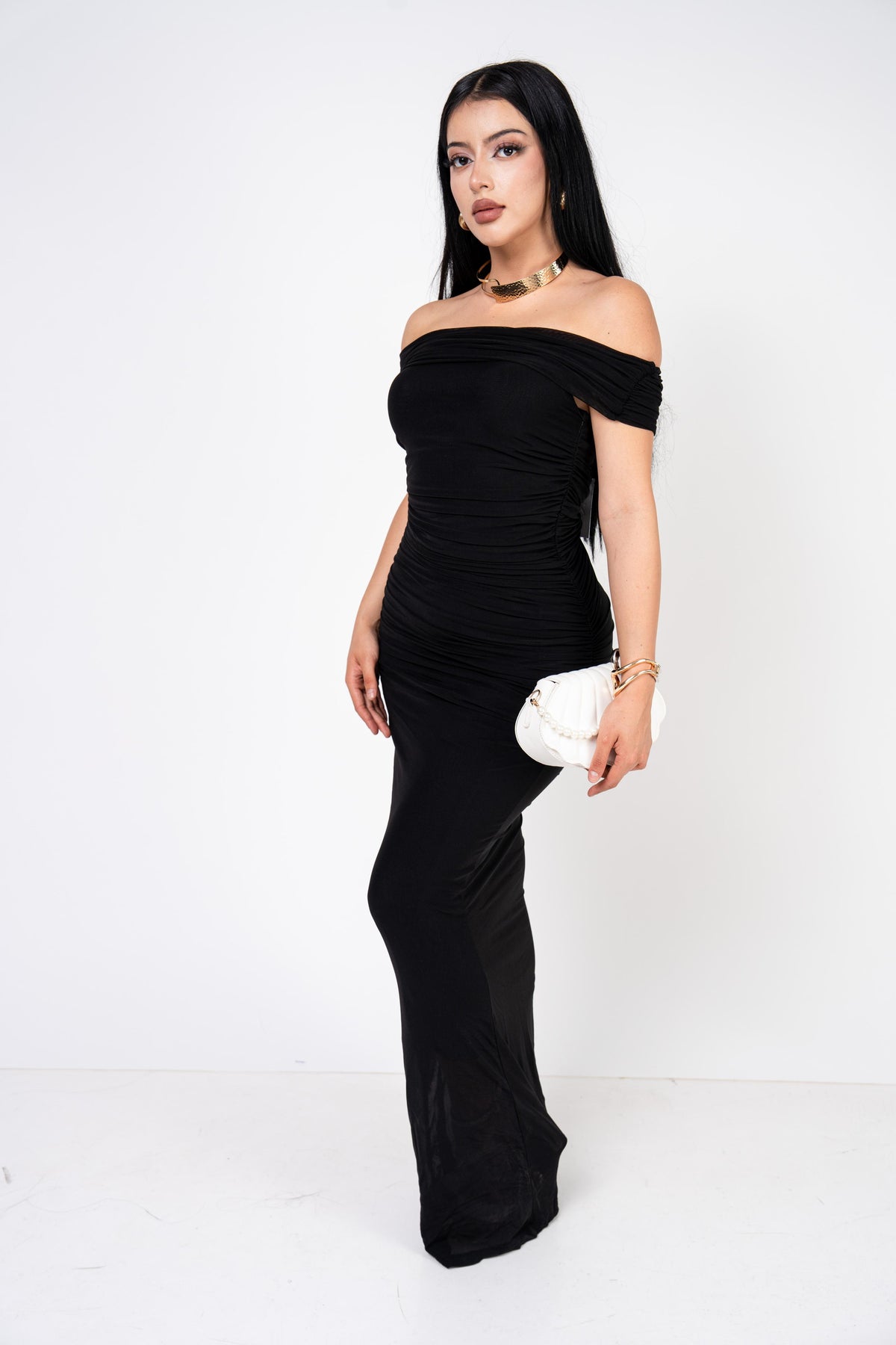 Maxi Vestido Off Shoulder | ZAIVA