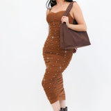 Vestido Middi De Mesh | ZAIVA