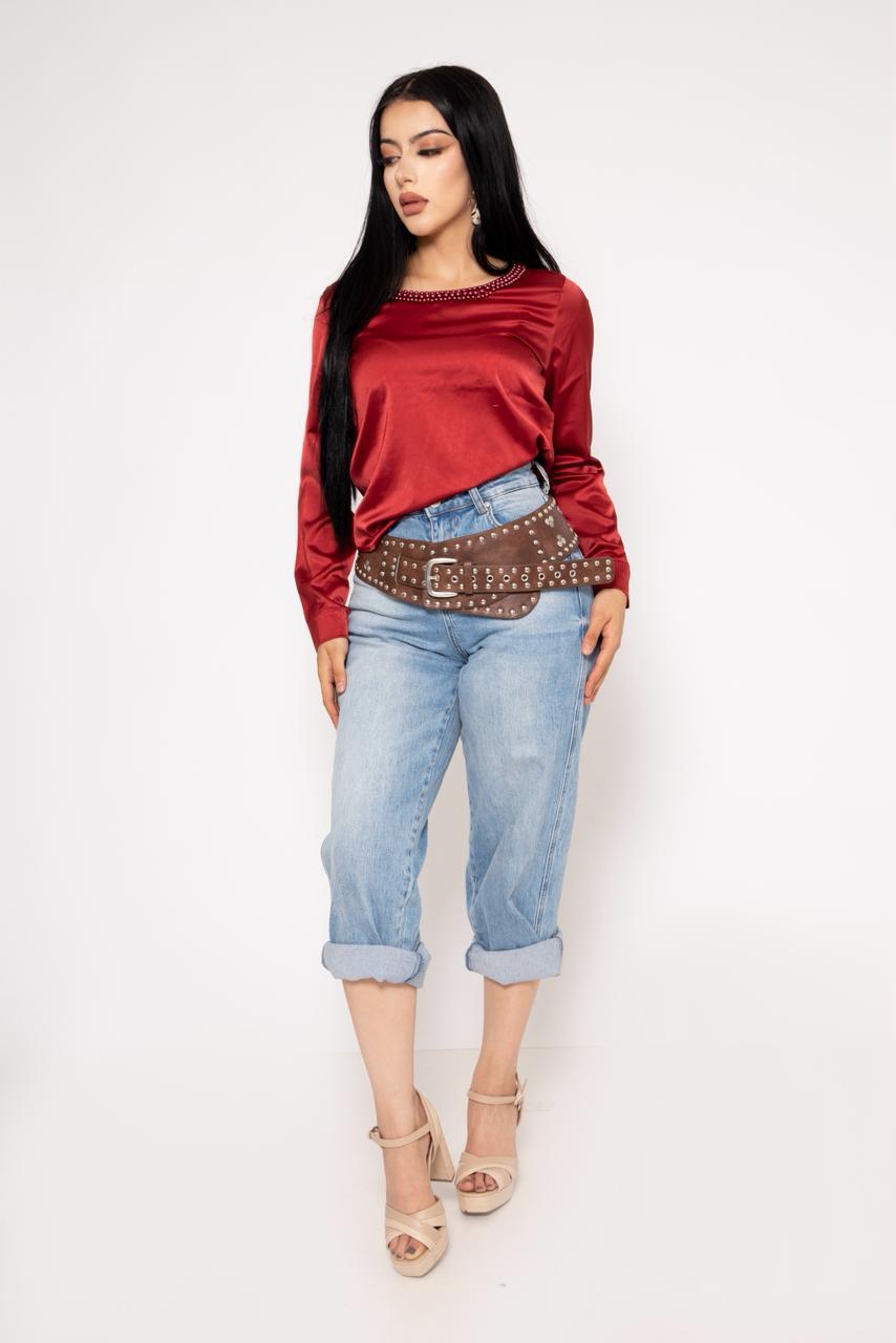 Blusa Pullover Satén | ZAIVA