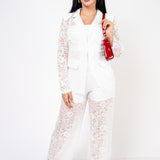 Conjunto Encaje color Blanco | ZAIVA