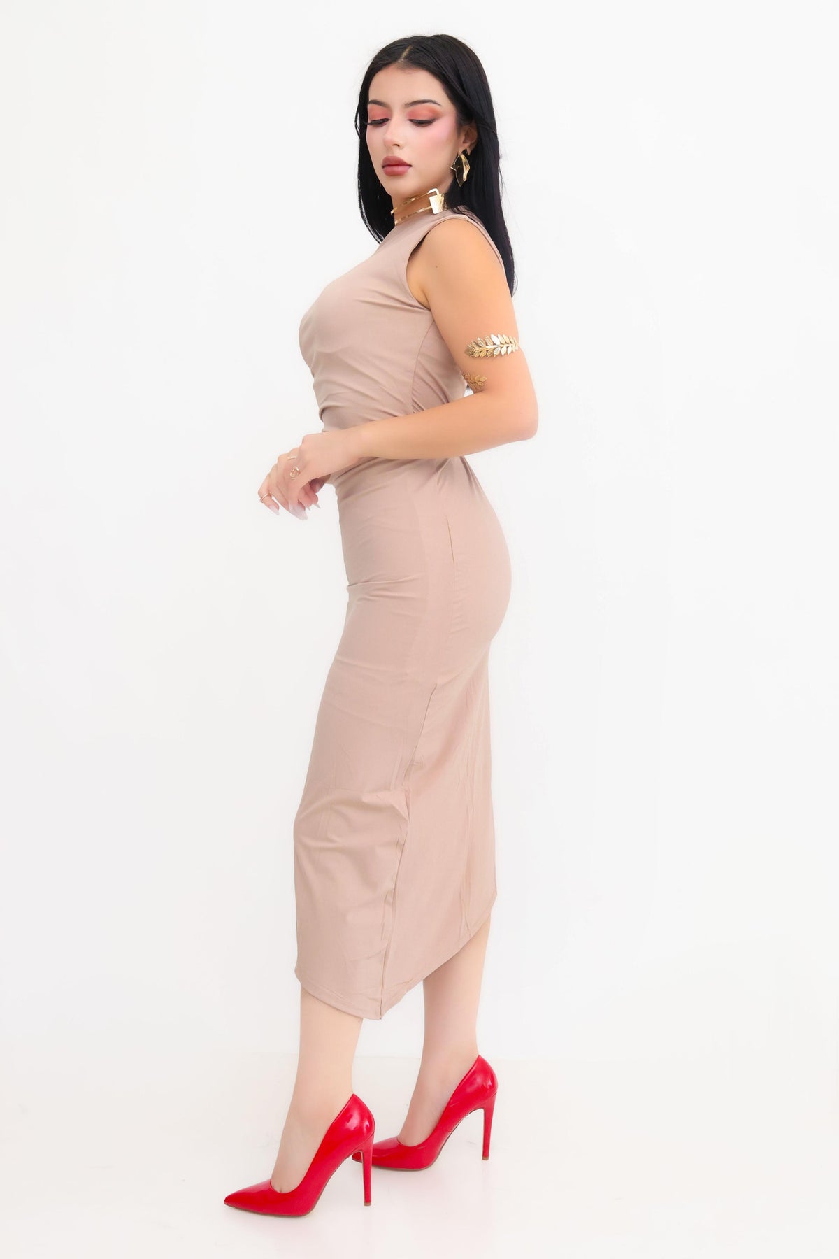 Vestido Bodycon Hombro Asimetrico | ZAIVA