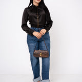 Blusa High Neck Satinada por mayoreo — ZAIVA (vista 8)