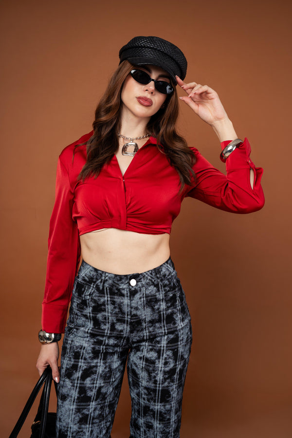 Camisera Cropped Twist · foto 1